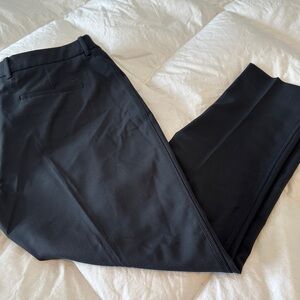 Lacoste women’s  Dark Navy Dress Pants Size 44 Fr / US 12 NWT